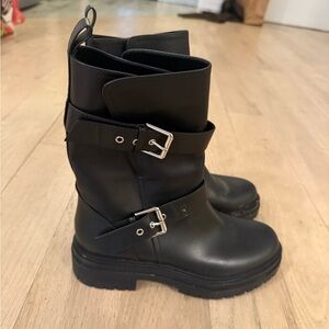 Gianvitto Rossi Moto Boots